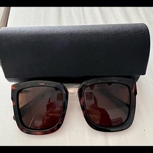 Lena Brown Tort Sunglasses (BRAND NEW)